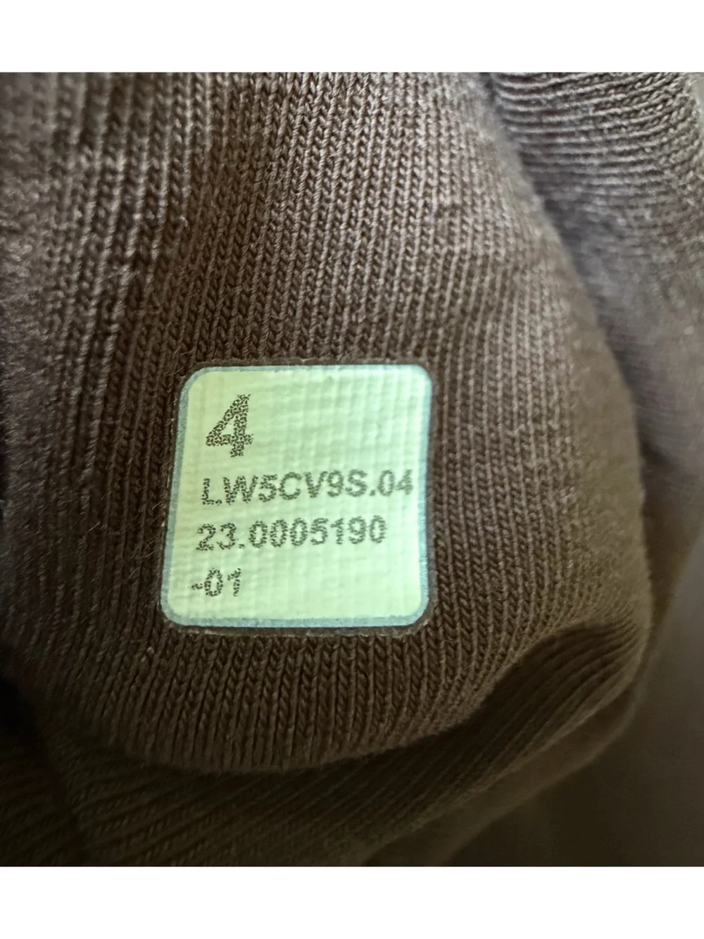 Lululemon Scuba High Rise Relaxed Cotton Terry Jogger Brown Women’s 4 W5CV9S